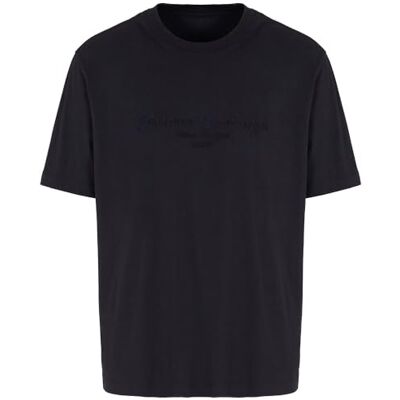 Giorgio Armani Men's Urban heights, cornely logo signatur, normal passform, blå, S, djup marin, S Giorgio Armani Men's Urban heights, cornely logo signatur, normal passform, blå, S, djup marin, S
