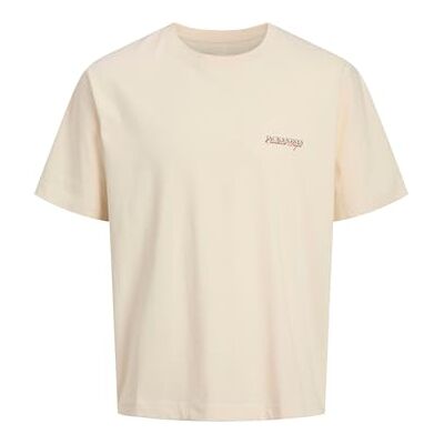 JACK & JONES Jorboston Photo Tee Ss Crew Neck Pls, Antik vit, 3XL JACK & JONES Jorboston Photo Tee Ss Crew Neck Pls, Antik vit, 3XL
