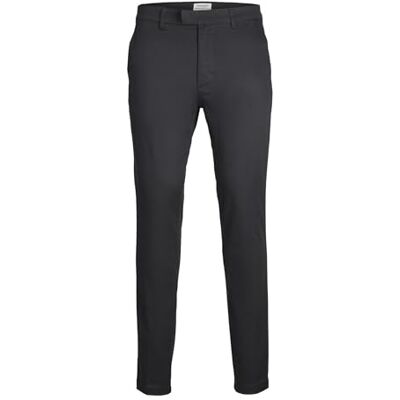JACK & JONES Bestseller A/S Jpstmarco Jjpremium chinos Noos chinos byxor för män, svart, 31W x 34L JACK & JONES Bestseller A/S Jpstmarco Jjpremium chinos Noos chinos byxor för män, svart, 31W x 34L