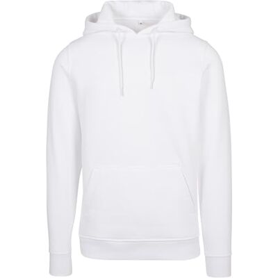 MERCHCODE Huvtröja för män, Basic Hoody, normal passform, XXL, Vit, XXL MERCHCODE Huvtröja för män, Basic Hoody, normal passform, XXL, Vit, XXL