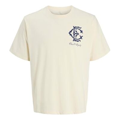 JACK & JONES Jorservice Gallery Tee Ss Crew Neck Tg, Söt majs, M JACK & JONES Jorservice Gallery Tee Ss Crew Neck Tg, Söt majs, M