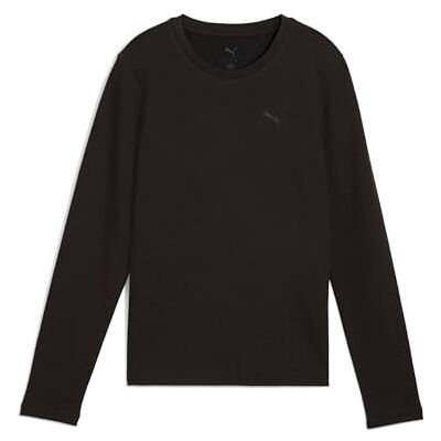 PUMA HER Slim Fit Långärmad Svart PUMA HER Slim Fit Långärmad Svart