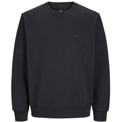 JACK & JONES JACK&JONES RDDRYDER Sweat Crew Neck SN, svart, S JACK & JONES JACK&JONES RDDRYDER Sweat Crew Neck SN, svart, S