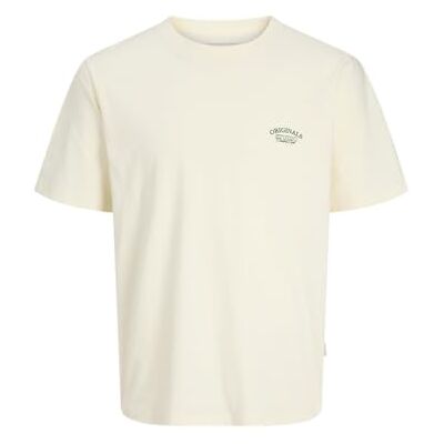 JACK & JONES Jorgreene Branding Tee SS CN Ch, Gammal Vit, XS Herr JACK & JONES Jorgreene Branding Tee SS CN Ch, Gammal Vit, XS Herr