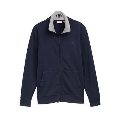 TOM TAILOR Sweatshirt för män, 10668 – himmelskaptensblå, M TOM TAILOR Sweatshirt för män, 10668 – himmelskaptensblå, M