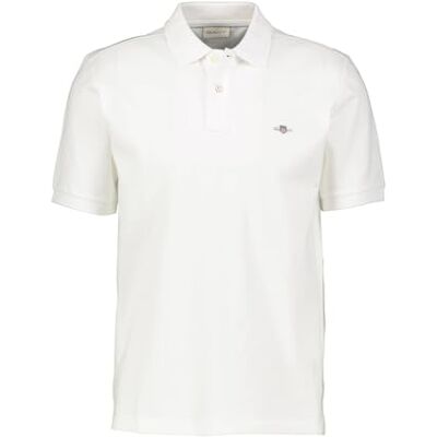 GANT REG EMB arkivsköld polo, Vit, 3XL GANT REG EMB arkivsköld polo, Vit, 3XL