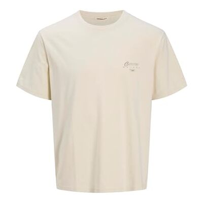 JACK & JONES Joralmeria World Tee Ss Crew Neck, Antik vit, S JACK & JONES Joralmeria World Tee Ss Crew Neck, Antik vit, S