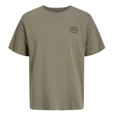 JACK & JONES Jjbali Tee Ss Crew Neck, Vetiver, L JACK & JONES Jjbali Tee Ss Crew Neck, Vetiver, L