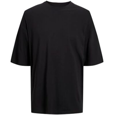 JACK & JONES JACK&JONES JJECHARGE Tee O-hals NOOS, svart, S JACK & JONES JACK&JONES JJECHARGE Tee O-hals NOOS, svart, S