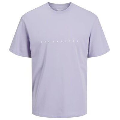 JACK & JONES Jjestar Jj Tee Ss Noos T-shirt, languid lavendel, XXL JACK & JONES Jjestar Jj Tee Ss Noos T-shirt, languid lavendel, XXL