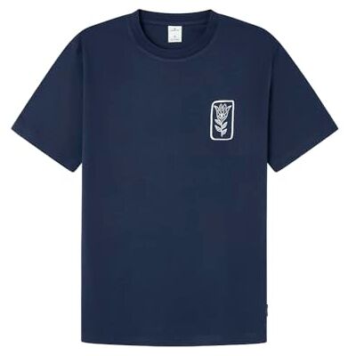 Springfield T-shirt för män, Marinblå, S Springfield T-shirt för män, Marinblå, S