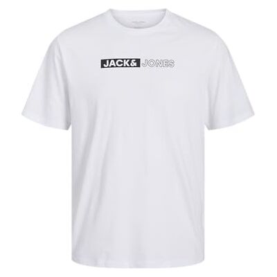 JACK & JONES JACK&JONES PLUS JJECORP logotyp Tee Play SS O-N NOOS PLS, Vit/tryck: lek 5, 5XL JACK & JONES JACK&JONES PLUS JJECORP logotyp Tee Play SS O-N NOOS PLS, Vit/tryck: lek 5, 5XL
