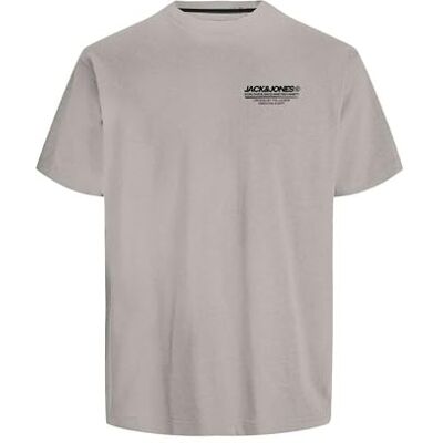 JACK & JONES Jjolive Tee Ss Crew Neck T-shirt, Månstrål/tryck: jacka & jones, S JACK & JONES Jjolive Tee Ss Crew Neck T-shirt, Månstrål/tryck: jacka & jones, S