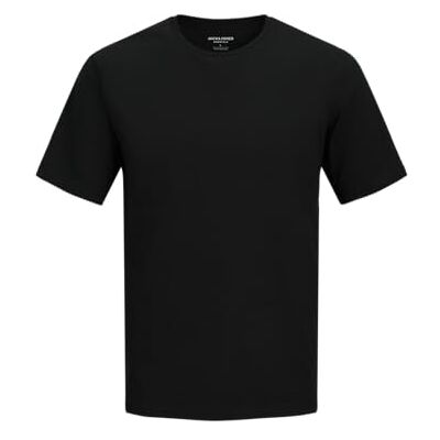 JACK & JONES JJEJAXON Tee O-hals SS SN, svart, XXL JACK & JONES JJEJAXON Tee O-hals SS SN, svart, XXL