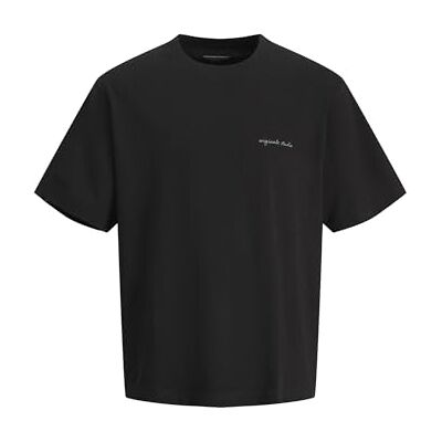 JACK & JONES Jormarrakesh sketch Tee Ss Crew Neck, svart, S JACK & JONES Jormarrakesh sketch Tee Ss Crew Neck, svart, S