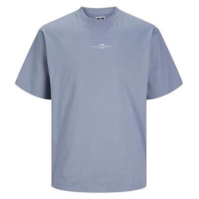 JACK & JONES JACK&JONES JCOSOLARRIZE Tee SS Crew Neck LN, Flintad sten, S JACK & JONES JACK&JONES JCOSOLARRIZE Tee SS Crew Neck LN, Flintad sten, S