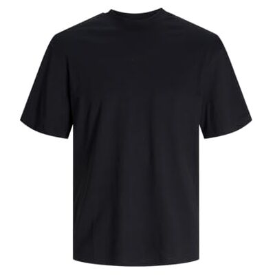 JACK & JONES JACK&JONES JCOBLURFLOOR Tee SS Crew Neck, svart, XS JACK & JONES JACK&JONES JCOBLURFLOOR Tee SS Crew Neck, svart, XS