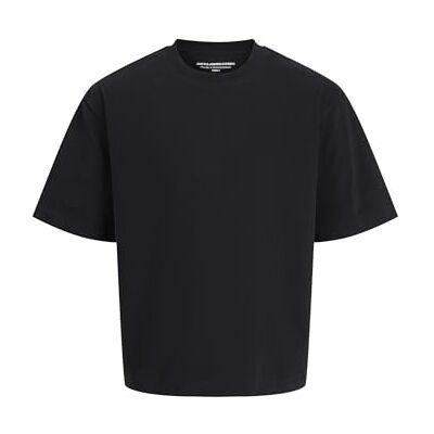 JACK & JONES Jcoblanks Heavytee Ss Crew Neck, svart, L JACK & JONES Jcoblanks Heavytee Ss Crew Neck, svart, L