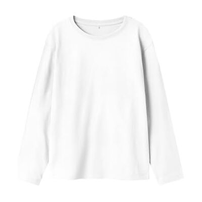 NAME IT pojkar Nkmvobbo Ls Top Noos långärmad tröja, Ljus vit, 158 NAME IT pojkar Nkmvobbo Ls Top Noos långärmad tröja, Ljus vit, 158