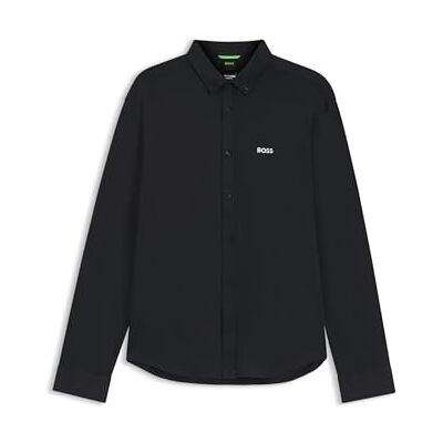 Boss herrskjorta, Svart 002, 5XL Boss herrskjorta, Svart 002, 5XL