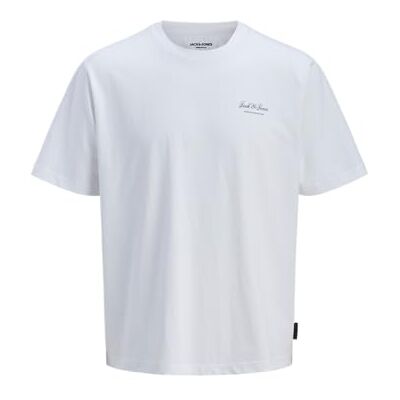 JACK & JONES Jjearchive Graphic Tee Ss O-Neck Pls – Plus Size, Ljus vit, 3XL JACK & JONES Jjearchive Graphic Tee Ss O-Neck Pls – Plus Size, Ljus vit, 3XL