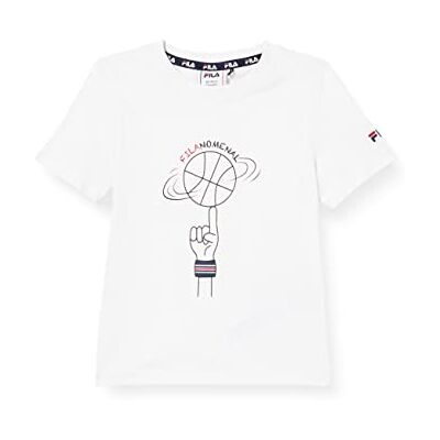 FILA Carolei t-shirt för pojkar, Kritvit, 86/92 cm FILA Carolei t-shirt för pojkar, Kritvit, 86/92 cm