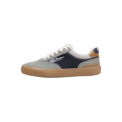Pepe Jeans Nolan Street M, Sneak herr, grön gjutgrön, 41 EU Pepe Jeans Nolan Street M, Sneak herr, grön gjutgrön, 41 EU