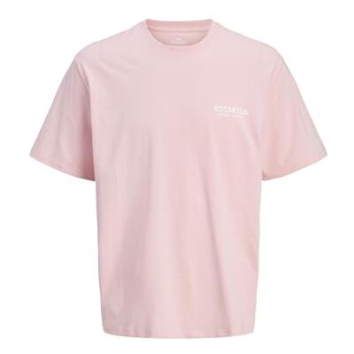 JACK & JONES Jorbotaniq Tee Ss Crew Neck Tg, Tickled rosa, S JACK & JONES Jorbotaniq Tee Ss Crew Neck Tg, Tickled rosa, S
