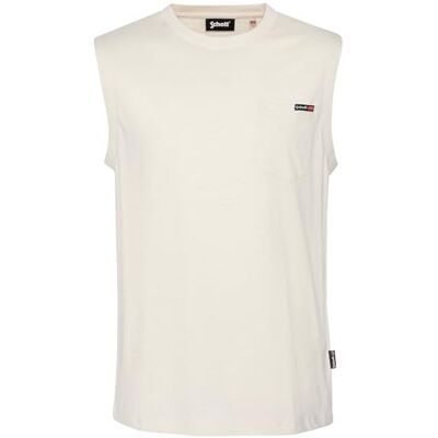 Schott NYC T-shirt herr, Av vit, 3XL Schott NYC T-shirt herr, Av vit, 3XL
