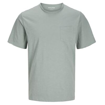 JACK & JONES Jjjake Tampa Pocket Tee Ss Crew Neck, Isberggrön, M JACK & JONES Jjjake Tampa Pocket Tee Ss Crew Neck, Isberggrön, M