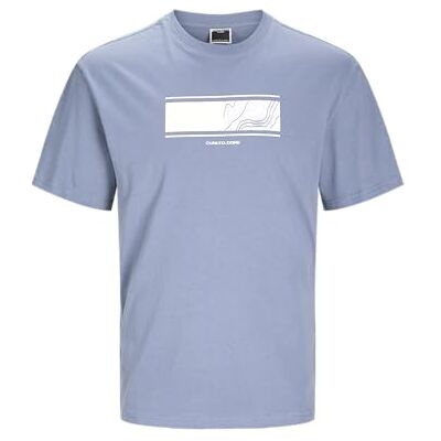 JACK & JONES Jcoart Branding Tee SS Crew Neck T-Shirt, Flint, M Herr, Focaia sten, M JACK & JONES Jcoart Branding Tee SS Crew Neck T-Shirt, Flint, M Herr, Focaia sten, M