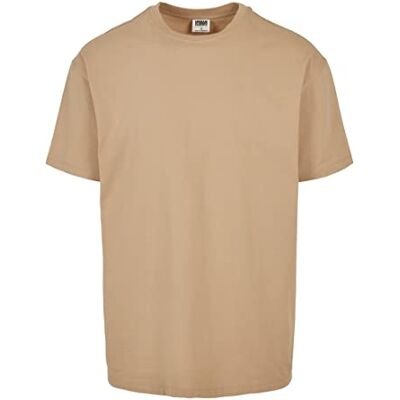 Urban Classics Ekologisk basic T-shirt för män, unionbeige, L Urban Classics Ekologisk basic T-shirt för män, unionbeige, L
