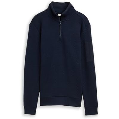 TOM TAILOR Sweatshirt för män, 10668 – himmelskaptensblå, M TOM TAILOR Sweatshirt för män, 10668 – himmelskaptensblå, M