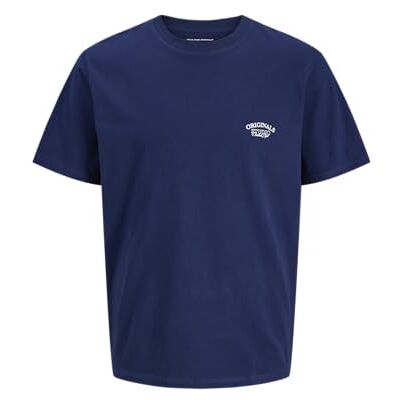 JACK & JONES Jorgreene branding Tee Ss Cn Ch, Ocean Cavern, XS JACK & JONES Jorgreene branding Tee Ss Cn Ch, Ocean Cavern, XS