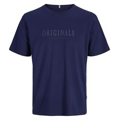 JACK & JONES Jorfrederiksberg Tee Ss Crew Neck Noos, Ocean Cavern, M JACK & JONES Jorfrederiksberg Tee Ss Crew Neck Noos, Ocean Cavern, M