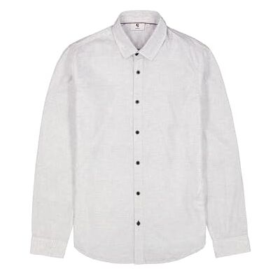 Garcia DE LA CRUZ herrskjorta, långärmad skjorta, Vit, L Garcia DE LA CRUZ herrskjorta, långärmad skjorta, Vit, L