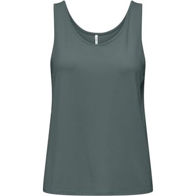 ONLY Onlmoster S/L Tank Top JRS, Balsamgrön, XXL ONLY Onlmoster S/L Tank Top JRS, Balsamgrön, XXL