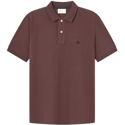 Springfield Pikétröja för män, Standard granat, XS Springfield Pikétröja för män, Standard granat, XS
