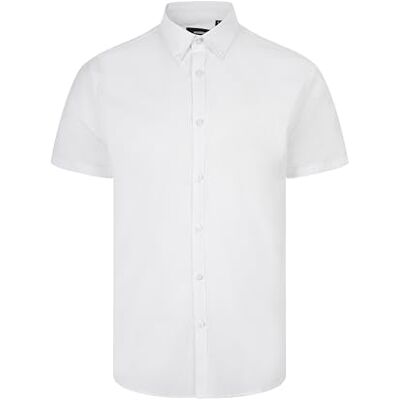 VELILLA 405024S Oxfordskjorta kortärmad herr, färg vit, storlek 2XL, Vit, XXL VELILLA 405024S Oxfordskjorta kortärmad herr, färg vit, storlek 2XL, Vit, XXL