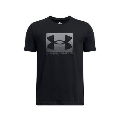 Under Armour UA B Boxed Sports Update SS Svart/Pitch Gray YSM, Svart//Pitch Grå, 128/140 cm Under Armour UA B Boxed Sports Update SS Svart/Pitch Gray YSM, Svart//Pitch Grå, 128/140 cm