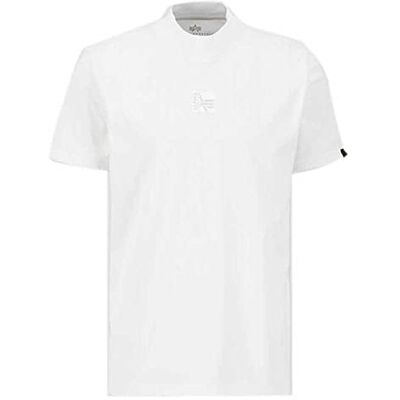 Alpha Industries Label T HC T-shirt för män White Alpha Industries Label T HC T-shirt för män White