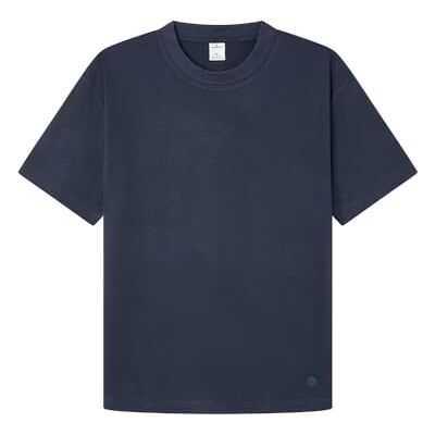Springfield Lisa Daily T-shirt för män, Mörkblå, XS Springfield Lisa Daily T-shirt för män, Mörkblå, XS
