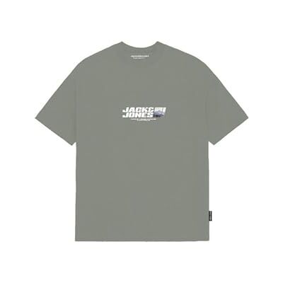 JACK & JONES herr Jcolido Tee Ss Crew Neck FST, skugga, XL JACK & JONES herr Jcolido Tee Ss Crew Neck FST, skugga, XL