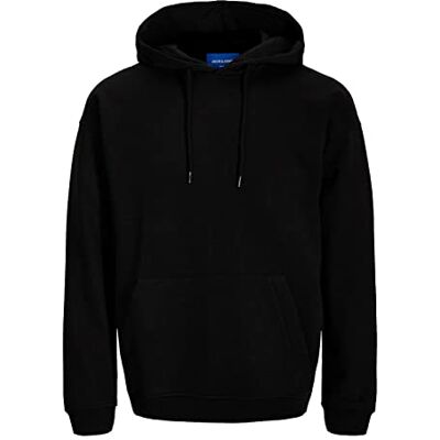 JACK & JONES Herr Jorbrink Sweat Hood huvtröja, svart, L JACK & JONES Herr Jorbrink Sweat Hood huvtröja, svart, L
