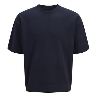 JACK & JONES Jprblabradfort Knit Crew Neck Ss, natthimmel, L JACK & JONES Jprblabradfort Knit Crew Neck Ss, natthimmel, L