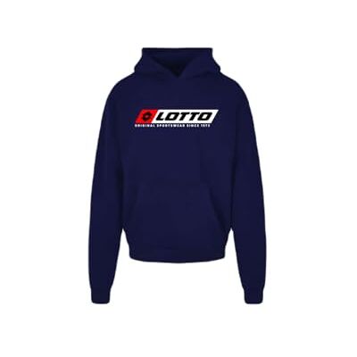 Lotto Huvtröja tröja herr, Färg: blå, M Lotto Huvtröja tröja herr, Färg: blå, M