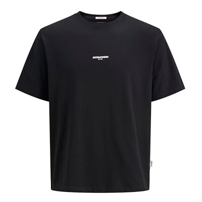 JACK & JONES Jortavira Poster Tee Ss Crew Neck, svart, L JACK & JONES Jortavira Poster Tee Ss Crew Neck, svart, L