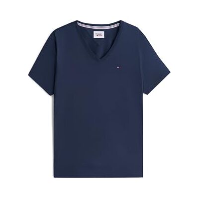 Tommy Jeans Herr Original T-tröja Blå (Svart Iris 002), L Tommy Jeans Herr Original T-tröja Blå (Svart Iris 002), L