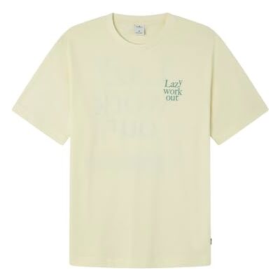 Springfield T-shirt för män, Standard gul, L Springfield T-shirt för män, Standard gul, L