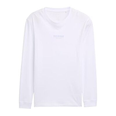 TOM TAILOR Denim herr långärmad t-shirt, 20000 – vit, S TOM TAILOR Denim herr långärmad t-shirt, 20000 – vit, S